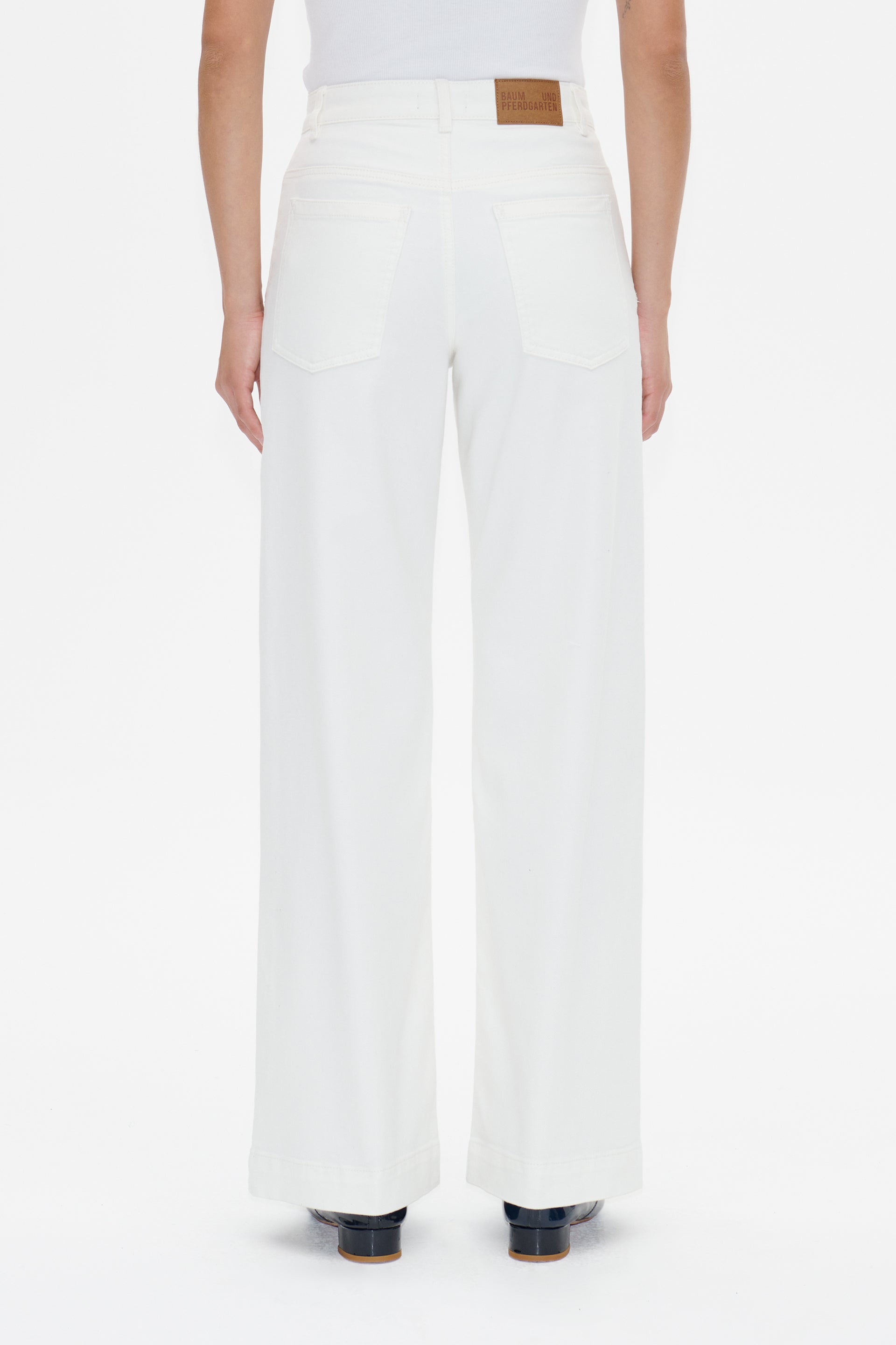 Nicette jeans - White Denim